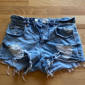 Garage Jean shorts